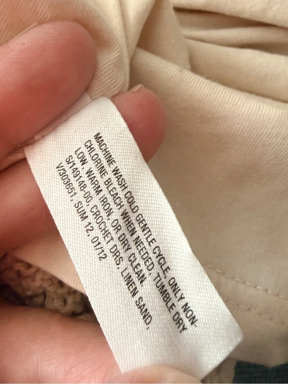 Baby Gap Vintage-Inspired Cream Crochet Girls' Dress - 3 yrs